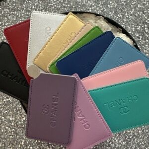 Chanel Multi-Color mirrors comes with beautiful protective Holder Set of 12